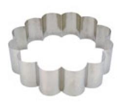 12 Bgen D. 27 H. 7 cm Edelstahl